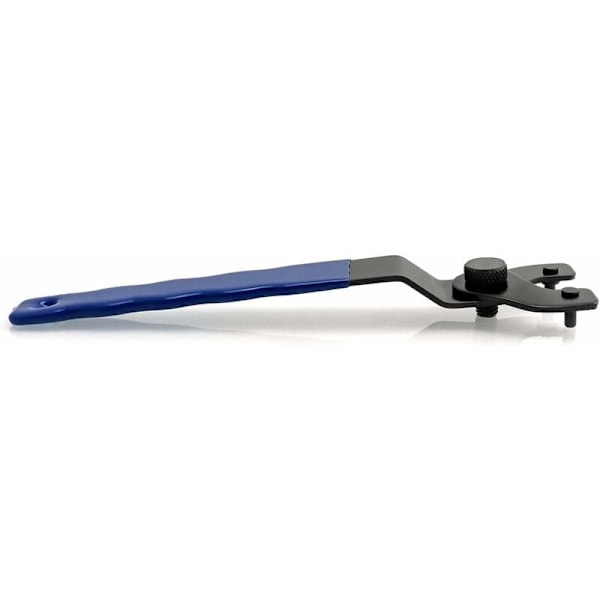 Universell Vinkelsliper Nøkkel 10-46mm, for Slipere Erstatt Disker, Justerbar Pinnede Nøkkel for Vinkelslipere