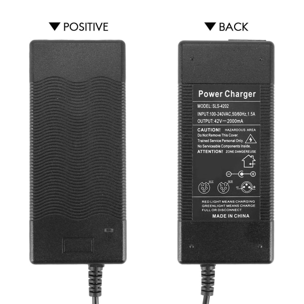 Kugoo S1 elektrisk scooter 42v batterilader (EU-kontakt)