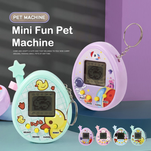 IC Pet Game hine Fôring Elf Håndholdt Elektronisk Pet hine Nostalgi B