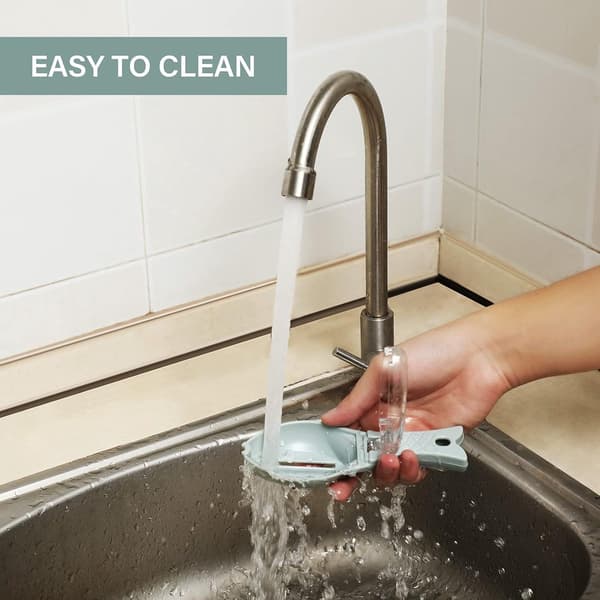 Blue-Gray - Fish Scale Remover - Fish Skin Brush - Fish Scale Scraper - Fast - Easy