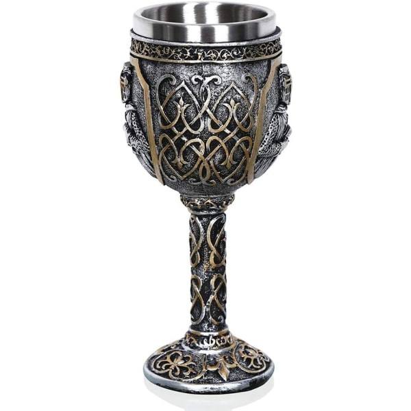 IC Personlig bägare mugg Medeltida Viking Riddare Royal Chalice Kin