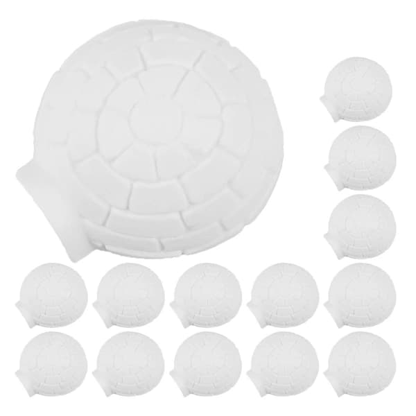 20 stk. simulert iglo-statue miniatyrfigurer mikromodell 2x 2x
