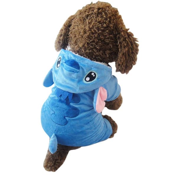 Kjæledyrklær Stitch, Firebent Klær Høst og Vinter S