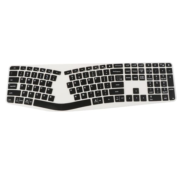 IC-tastaturcover til Logitech COVER K860 silikonebeskyttelseshud C Sort