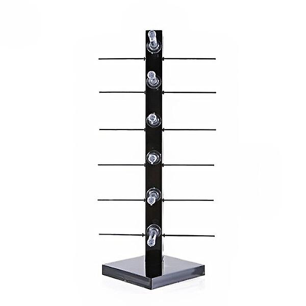 Solbriller Stativ Metal Solbriller Display Stativ Solbriller Skærmholder Metal Stativ Bordplade Briller Stativ Sort Sort