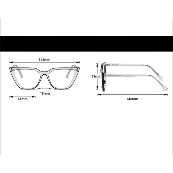 IC Unisex Vintage Slim Lasit - Aurinkolasit