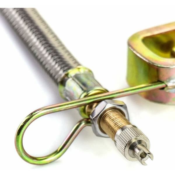 Ventilforlenger for dekk, Ventilforlenger for dekk til lastebil, buss og tilhenger, 18 cm, 2-pakning, tilbehør til utvendig utstyr