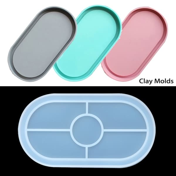 IC Form Askebeger Underlag Fleksibel Silikonform Form ResinCraft Cl