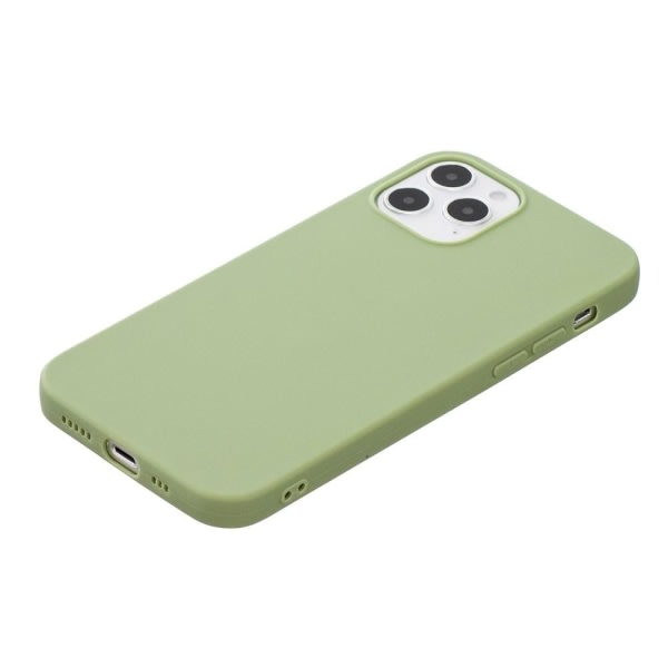 IC iPhone 12 / 12 Pro - Kiinteä Matt TPU Skal - Grön