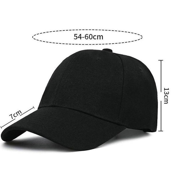 Trendig enfärgad justerbar keps Herr Kvinnor Sommar Solskydd Solhatt Street Hip Hop Peaked Kepsar Unisex Casual Hattar Khaki