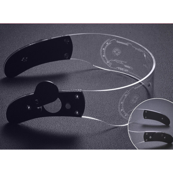 IC LED självlysande glasögon lyser upp glasögon Automatisk