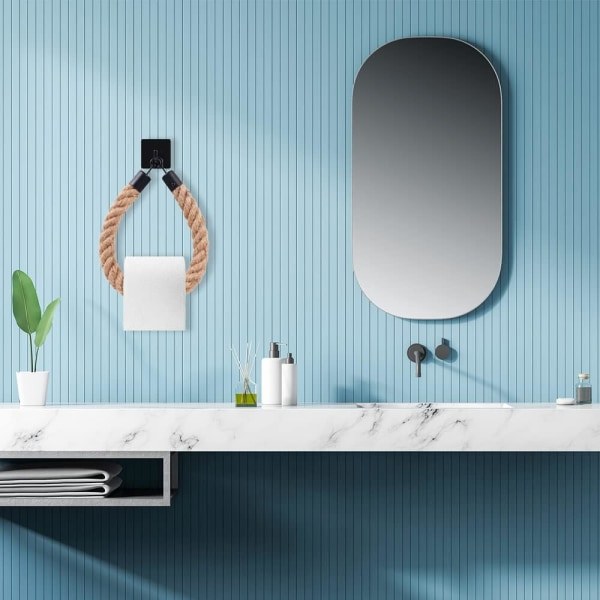IC Selvklæbende Toiletpapirholder Toalettpapirholder - Toalettpapirhåndklædeholder til badeværelse