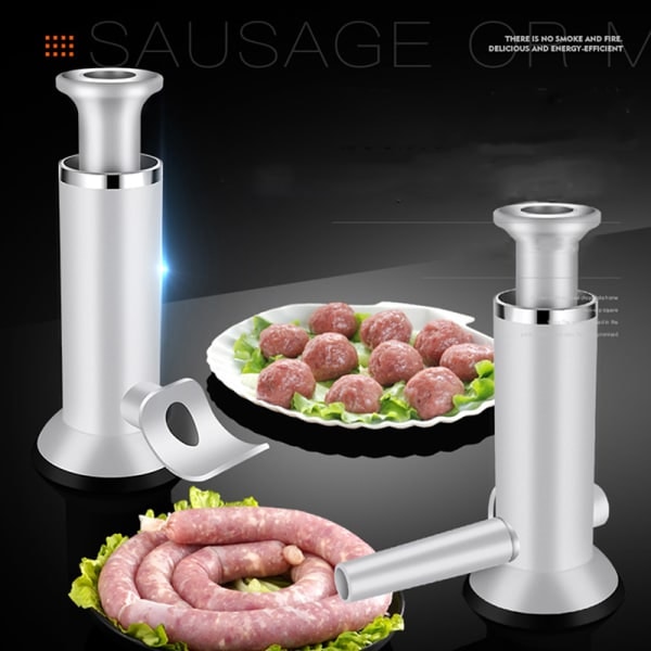Korvkokare Köttbullsmaskin Korvstoppare Dubbel användning 22.5*9.5CM