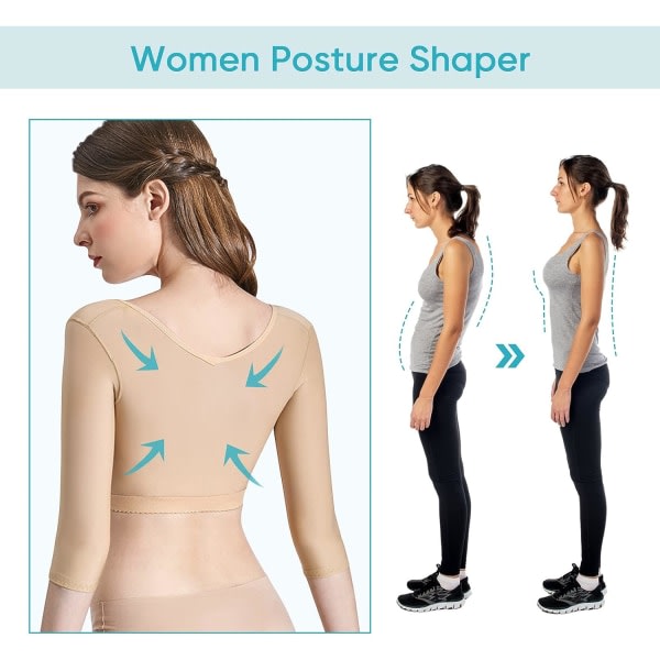IC Arm Shaper för kvinnor, Humpback Posture Corrector Väst