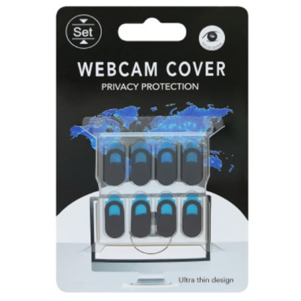IC 8-pack skydd för kamera/spionskydd/webbkameraskydd
