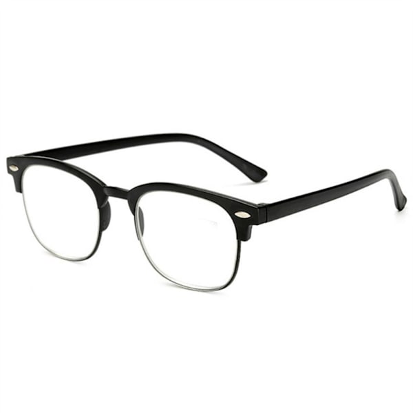 Læsebriller med styrke +1.0-+4.0 Sort Sort +2.5 Svart 2.5