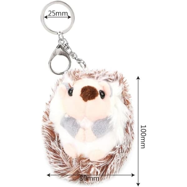IC Hedgehog plysj nøkkelring