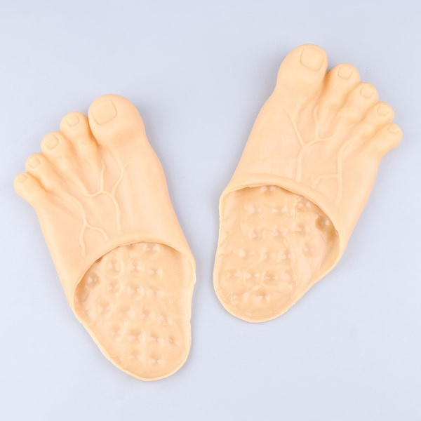 IC Roliga Tofflor Män Kvinnor Unisex Creatire Toe Skor Crazzy Five-F