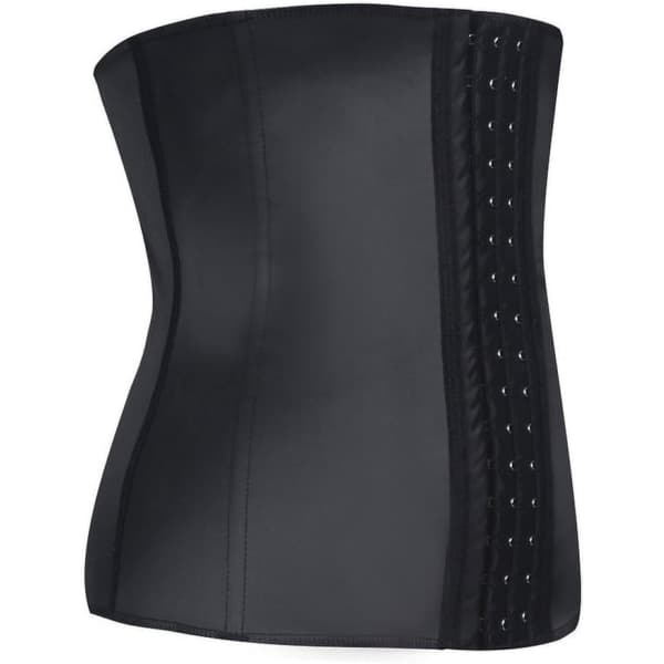 IC Latex Slimmad Midja Cincher Korsett för Kvinnor Platt Mage