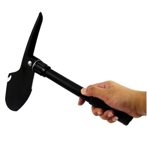 IC Multifunksjonell Folding Spade Spader Bilfiske Utomhus Liten Spade