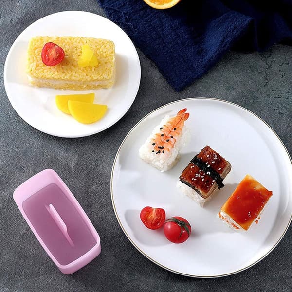 form - Trekantet - sushiformer - sushiform - Risbolleform - Sushi - sæt - Små - forme - selv - produktionssæt - Risbollemaskine