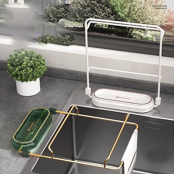 IC Diskbänkssil avlopp med 50st mesh Green
