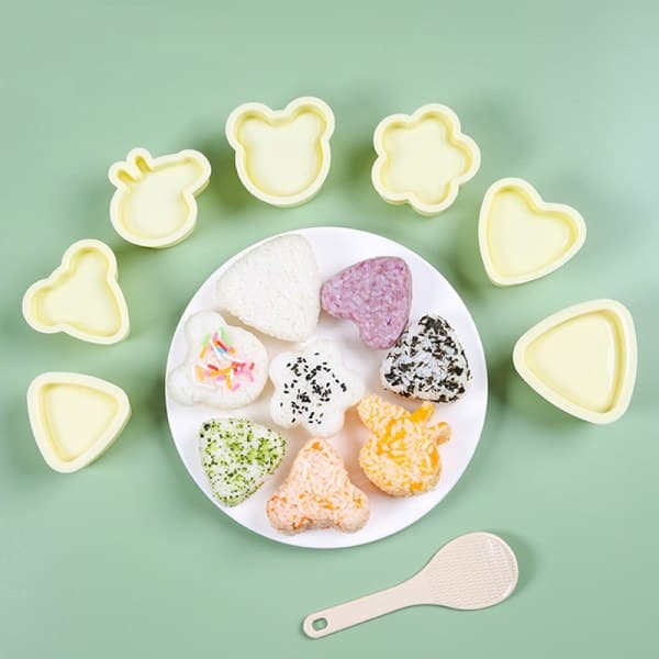IC 1/2/3 stk Form Sushiruller Risball Bento Press Maker Mou 3 stk