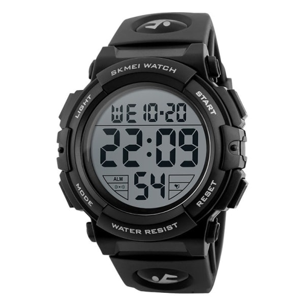 IC Stor Armbandsur Herrklockor Analog Digitalklocka 5 ATM Vattentät Armbandsur