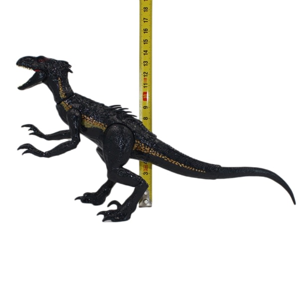 IC Jurassic World Park Indoraptor Velociraptor Active s Action Fig Svart 28*15cm