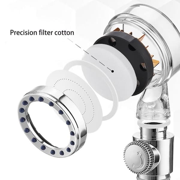 IC NOE Massagedusch med Turbofilter