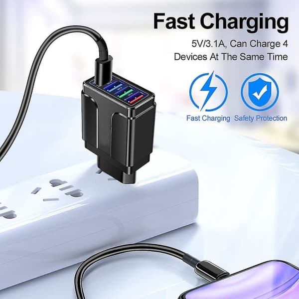 IC USB mobiltelefonoplader, adapter, oplader Tablet Nyhed
