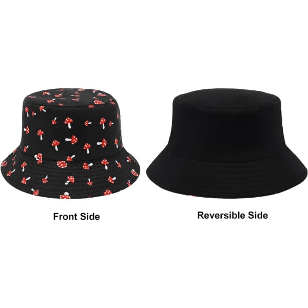 IC Vändbar Bucket Hat, Sommarmode Fiskare Strand Solhattar
