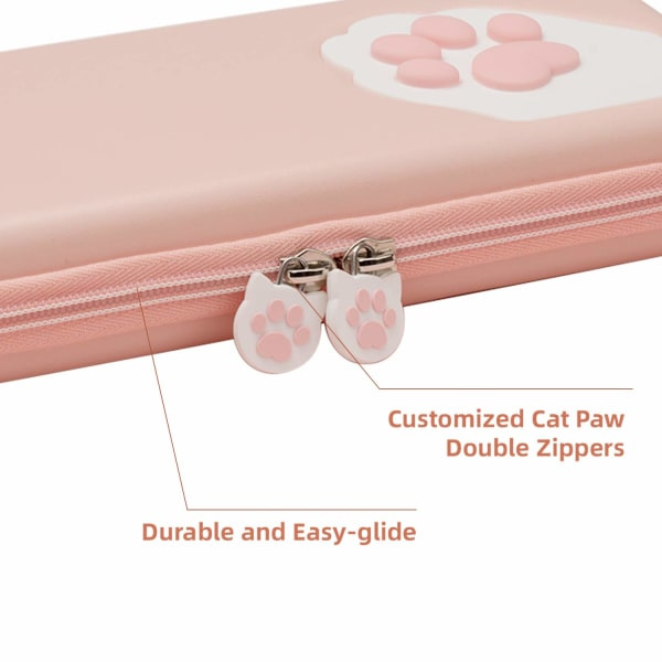 Söta kattpåtassar-fodral Kompatibelt med Nintendo Switch/Switch OLED