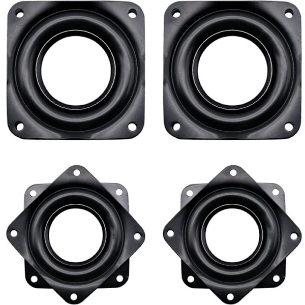 Pieces Lazy Susan Drejeskive Metal Drejeplade 360 Graders Roterende Stativ, Kugleleje Drejeplader til Bord Stol TV Sofa Stol..DEBUNS