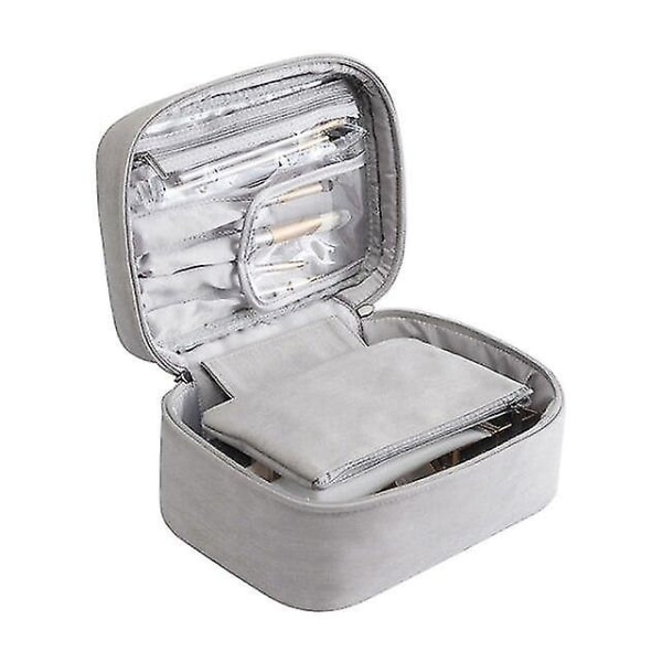 Kosmetikkveske for kvinner for sminke Korea Toalettsett Stor arrangør Vanity Pouch-veske