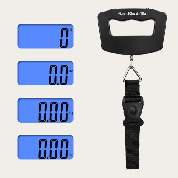 IC Digital Bagasjevekt Elektronisk LCD-vekt ROPE scale 50KG ROPE Rope Scale 50KG
