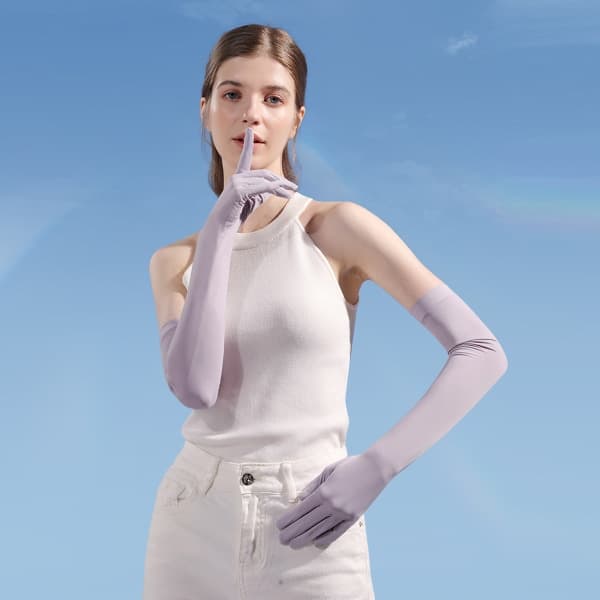 IC 2 par UV lange solhandsker Sunblock kørehandsker til kvinder Non Combination 1
