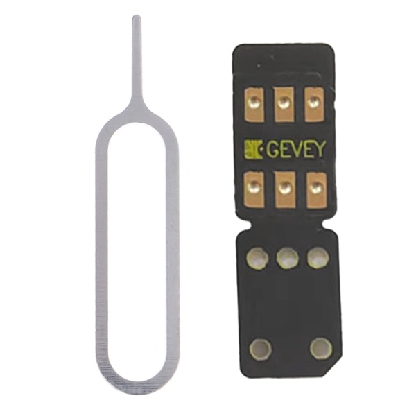 IC 1st Gevey PRO opplåsningskort klistermerke for iphone 6s-7-8-X-XSM-11