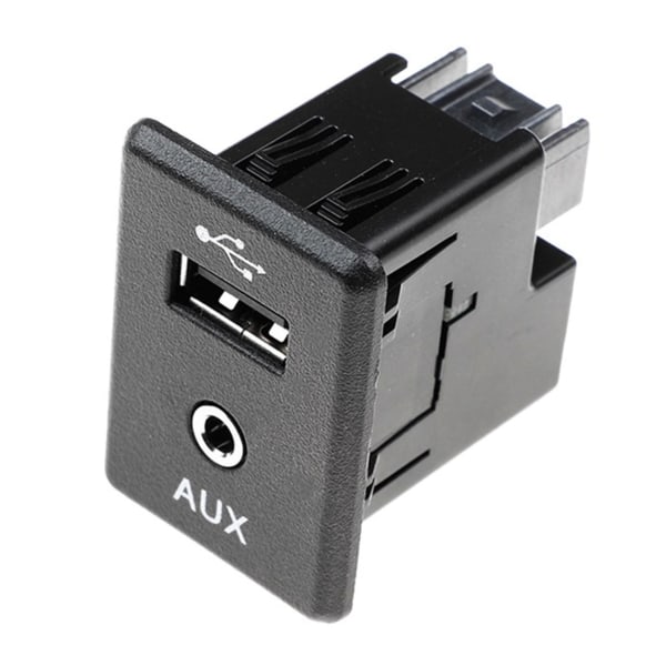 IC USB Aux Port Adapter Ljudspelare och USB uttag för Rouge 795405012 svart