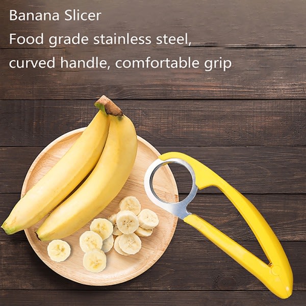 IC Banan ter Slicer Rostfritt stål Grönsaksfrukt ter Kitchen