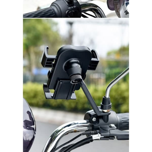 IC Elcykel telefonholder cykel bil navigation stativ Blå