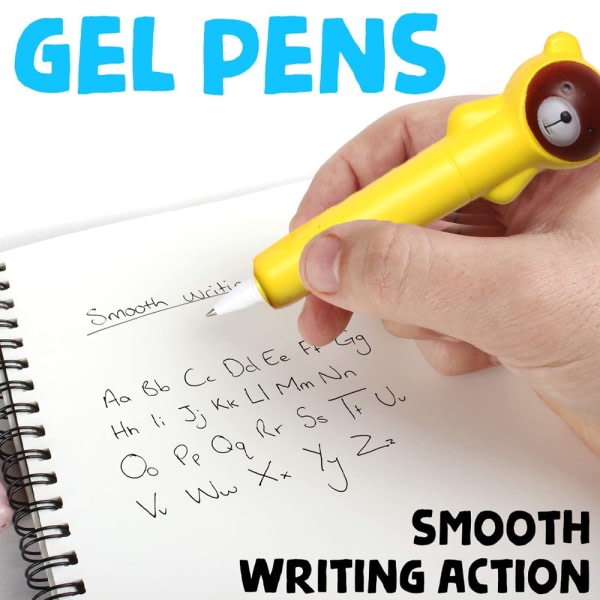 IC Squishy And Cute Pen - Gel Pen Skolemateriale for flickor og pojkar i alderen 5-12 år gammel stil 2