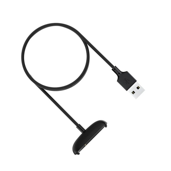 IC Fitbit Luxe & Charge 5 Laddare - Svart 2-pack 100cm