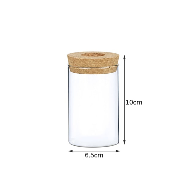 IC Gennemsigtig Hydroponisk Blomsterpotte Imitation Glas Soilless Flow 10cm