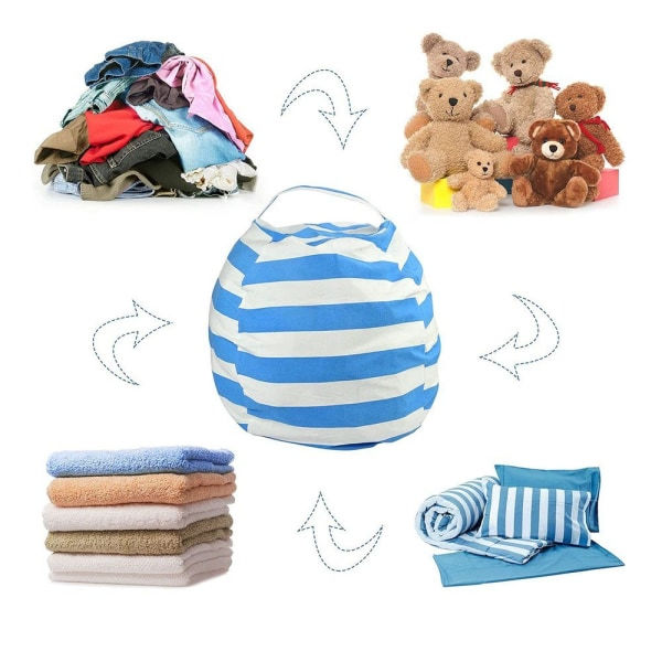 IC Pehmolelupussi, Bean Bag -kansi, Bean Bag -tyyny sininen