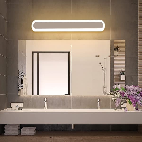 IC LED speilbelysning 40CM 3000K, 15W LED vegglampe 230V 100