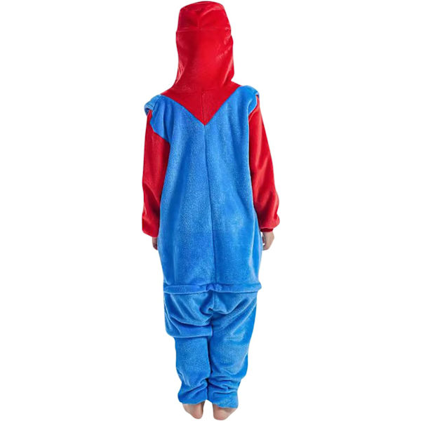 Barn/Unisex Fancy Dress Dyre Kostyme Onesie Pyjamas Jumpsuit Cosplay Kigurumi Jul Halloween Fancy Dress Mario3 140