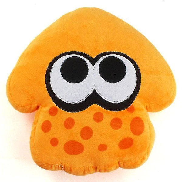 IC 33 cm Anime Splatoon Mustekala Pehmolelu Plushie Pehmeä Tyyny Nuket Syntymäpäivälahja Lapsille Y Oranssinen