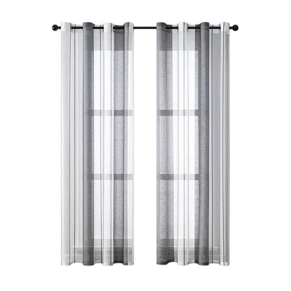 IC Gardiner 2-pak perforerte chiffon-gardiner 132cm*244cm