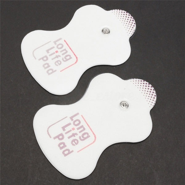 10 st elektrodersättningsdynor för Omron massageapparater Elepuls L White onesie